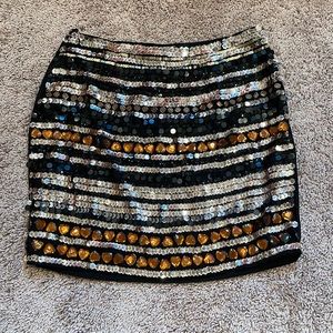 Romeo and Juliet sequin mini skirt